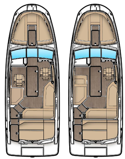 SEA RAY SPX 230 OBENANSICHT